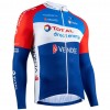 Maillot vélo 2020 Total Direct Energie Manches Longues N001